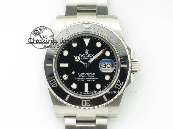 1231 MultiPurpose Submariner 116610 LN Black Ceramic JF 1:1 Best Edition On SS Bracelet SA3135 V 3975